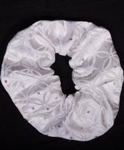 Scrunchie Vintage Cambridge White