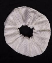 Scrunchie Vintage Devises Ivory