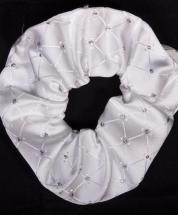 Scrunchie Vintage Samlesbury White