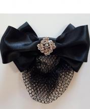 Hairbow with Bun Net Isobella